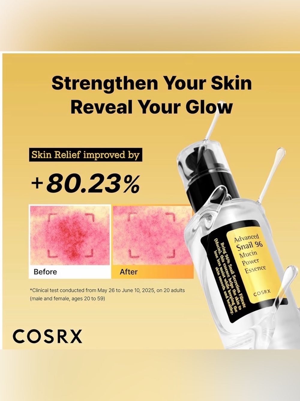 COSRX Snail Mucin 92% Face Moisturizer & Snail Mucin 96% Repairing Serum, Korean - Picture 7 of 12